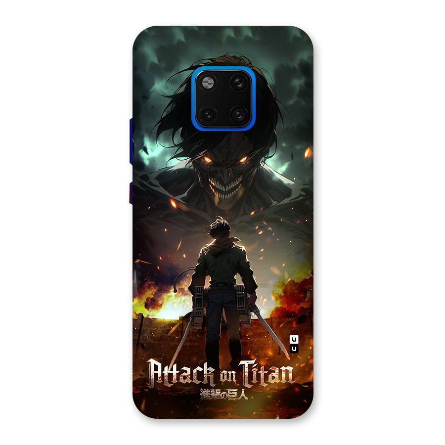 Atack On Titan Back Case for Huawei Mate 20 Pro