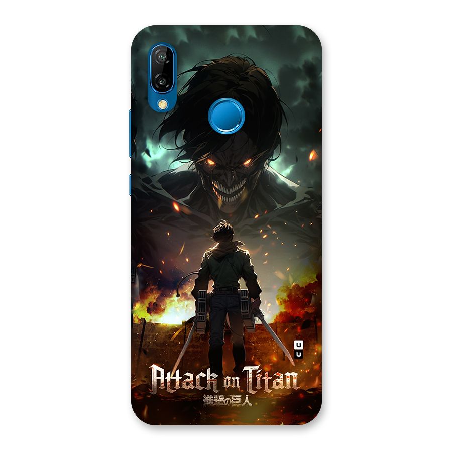 Atack On Titan Back Case for Huawei P20 Lite