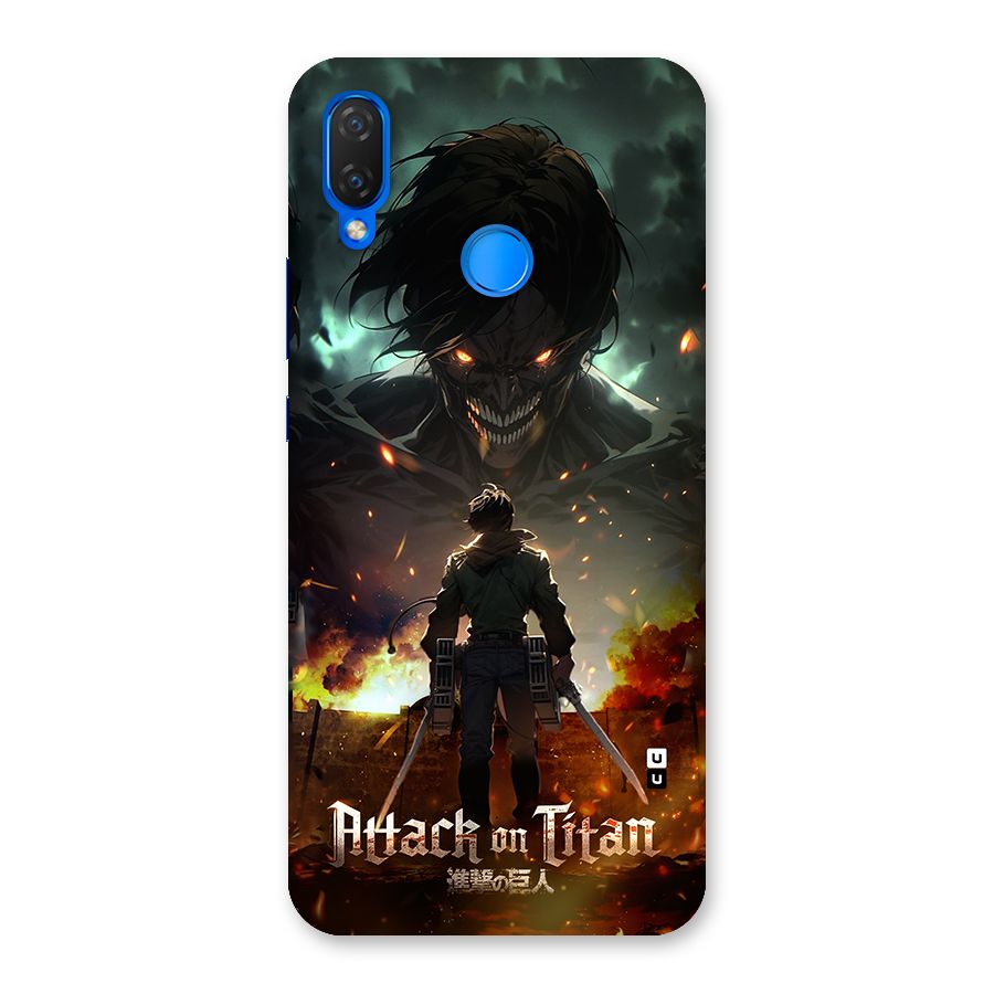Atack On Titan Back Case for Huawei P Smart Plus