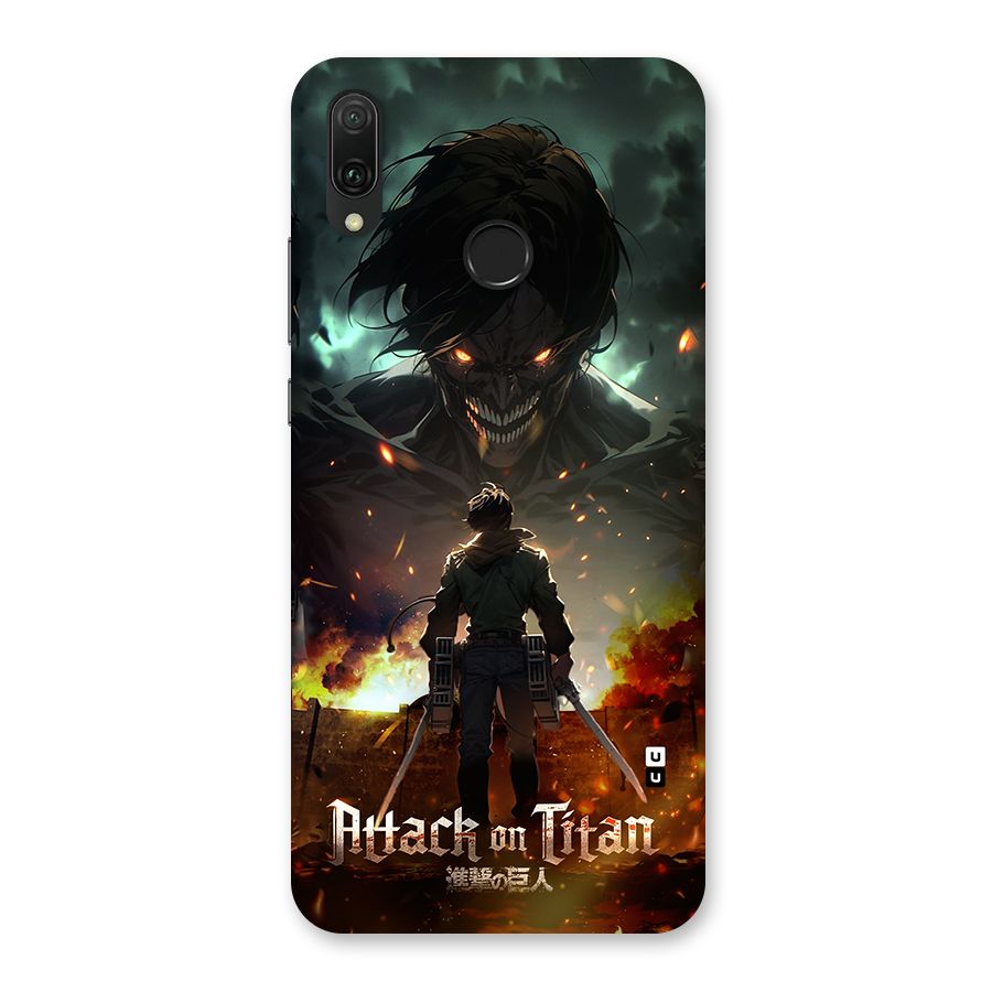 Atack On Titan Back Case for Huawei Y9 (2019)