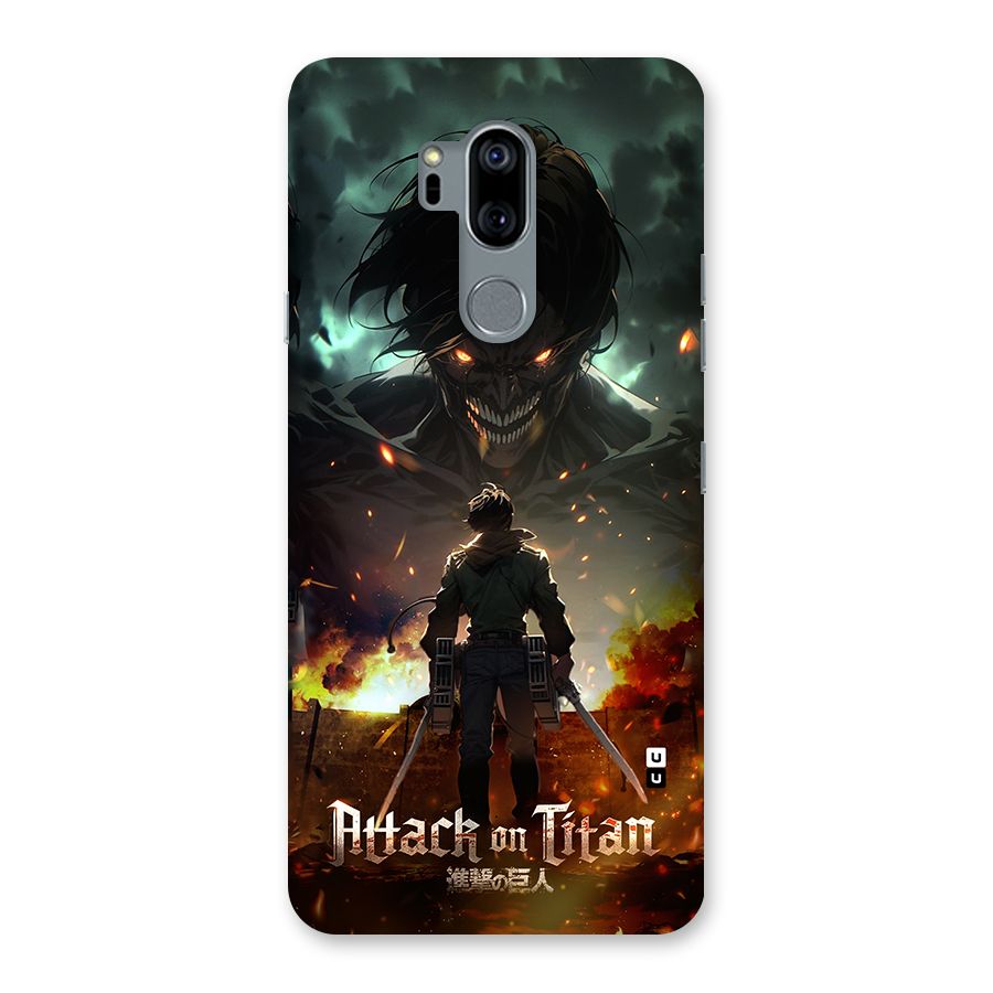 Atack On Titan Back Case for LG G7
