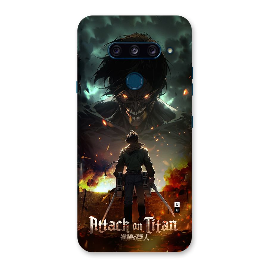 Atack On Titan Back Case for LG  V40 ThinQ
