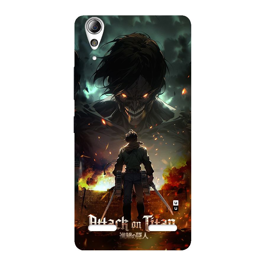 Atack On Titan Back Case for Lenovo A6000 Plus