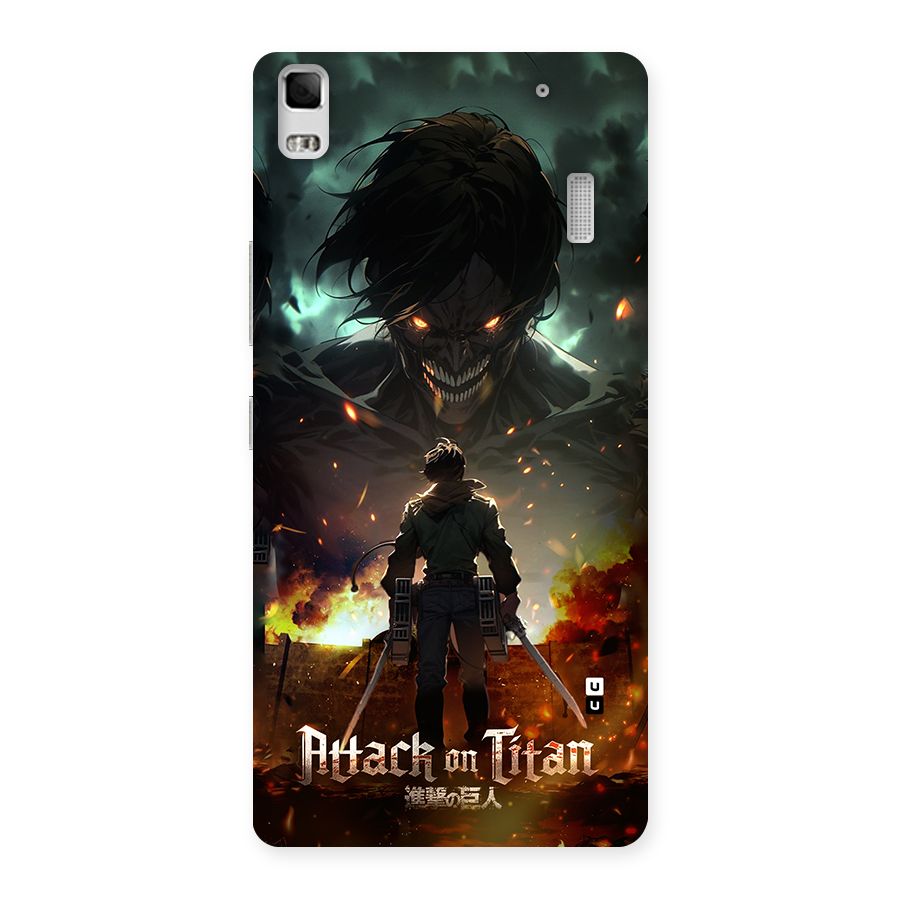 Atack On Titan Back Case for Lenovo A7000