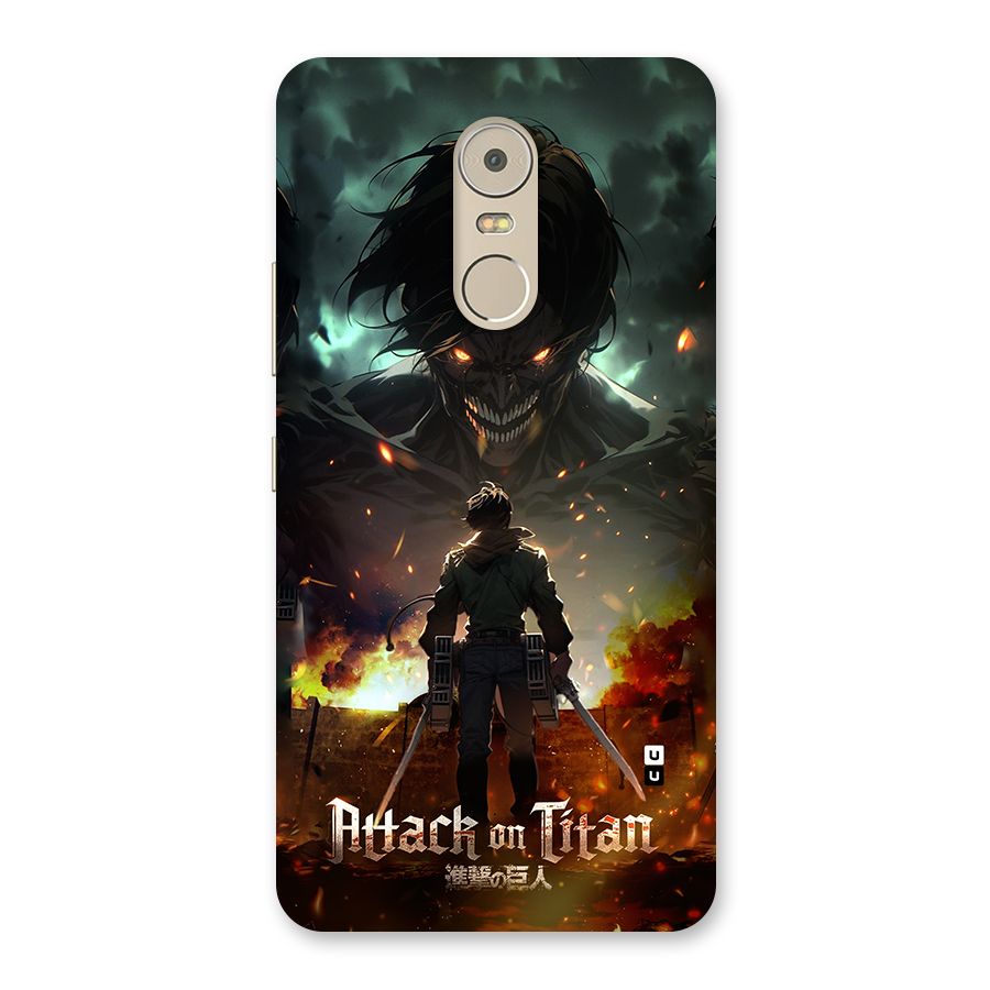 Atack On Titan Back Case for Lenovo K6 Note