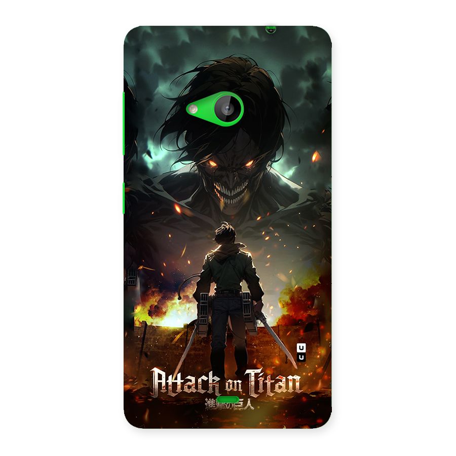Atack On Titan Back Case for Lumia 535