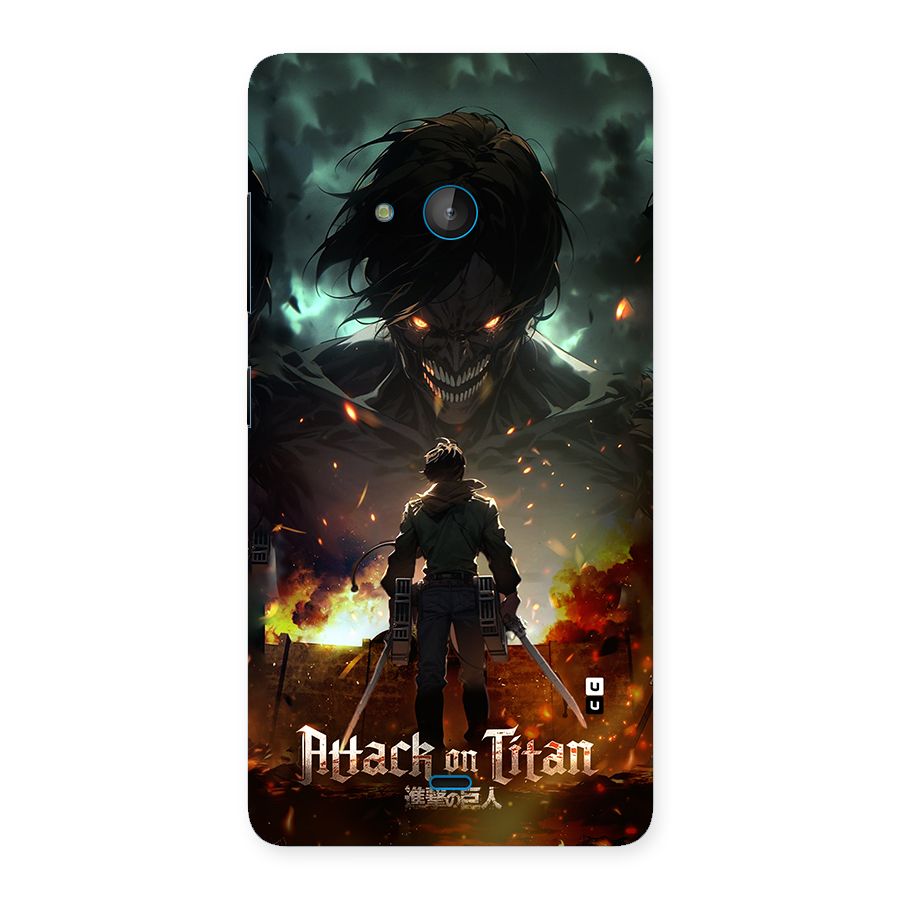 Atack On Titan Back Case for Lumia 540