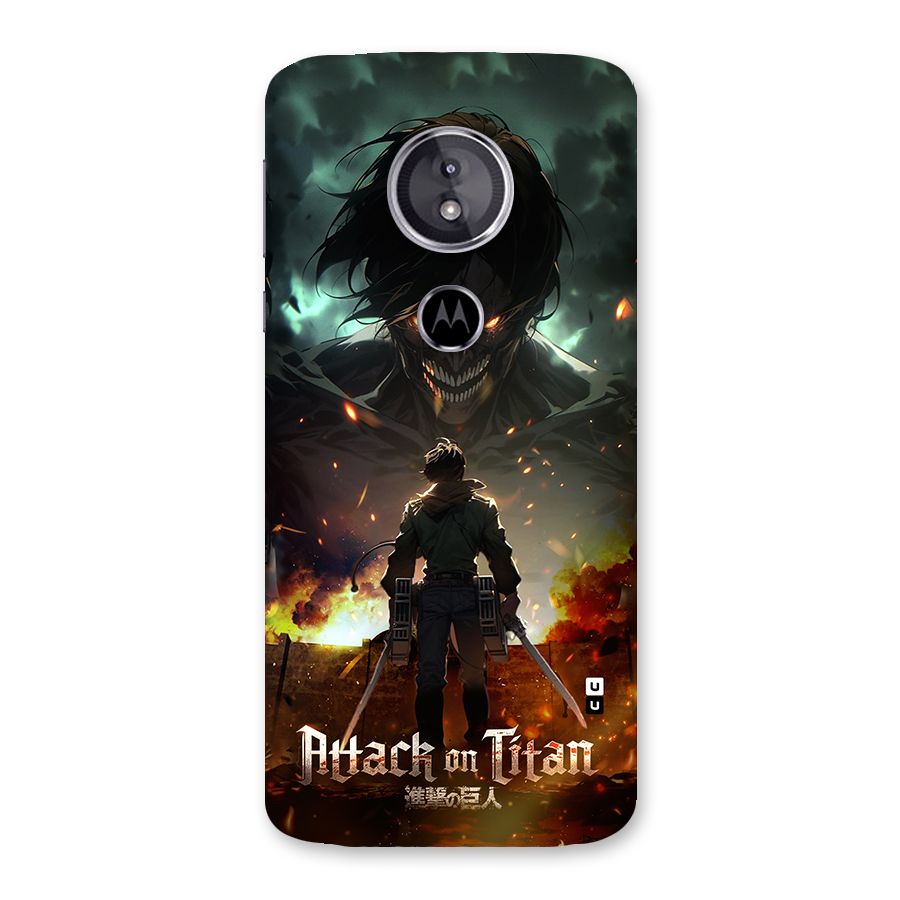 Atack On Titan Back Case for Moto E5