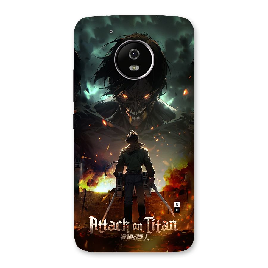 Atack On Titan Back Case for Moto G5