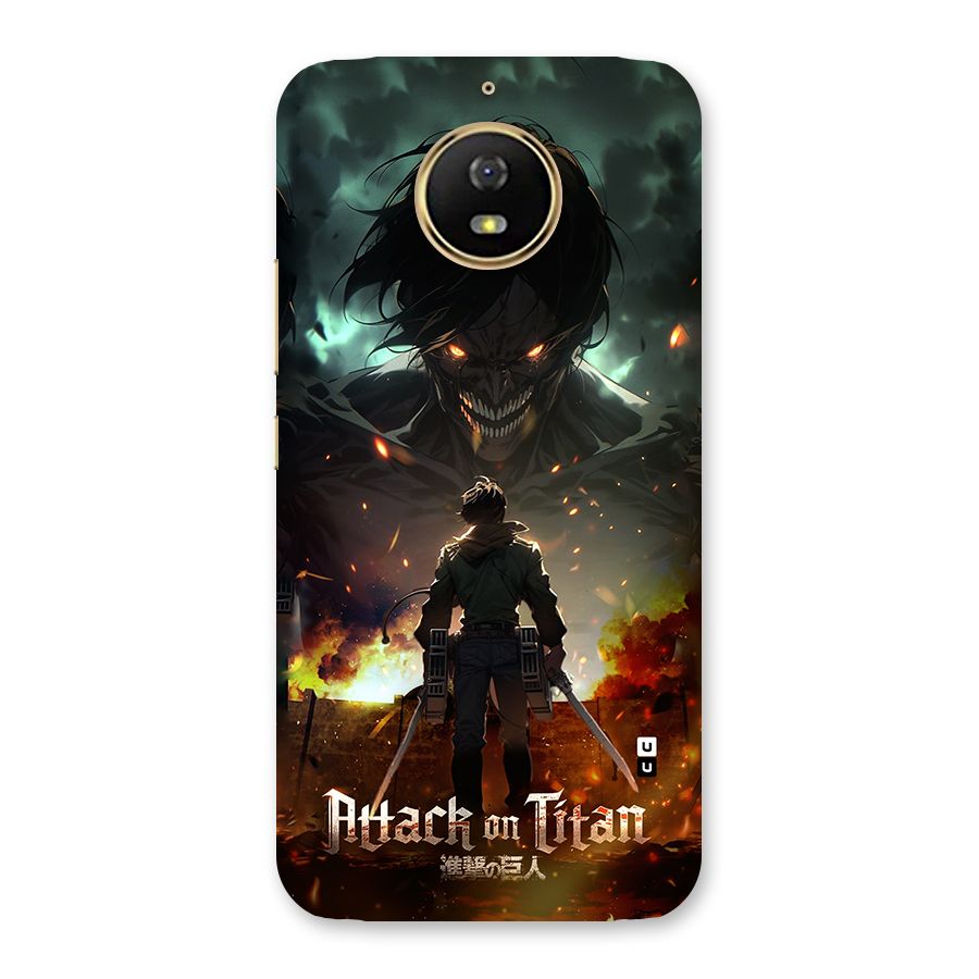 Atack On Titan Back Case for Moto G5s