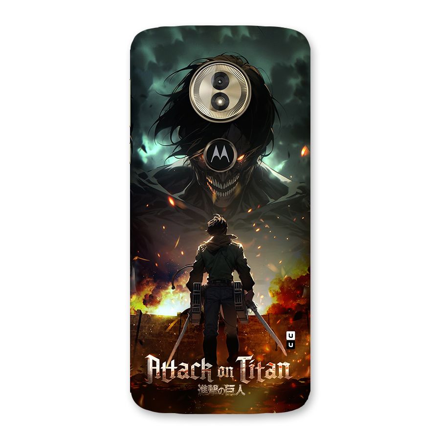 Atack On Titan Back Case for Moto G6 Play