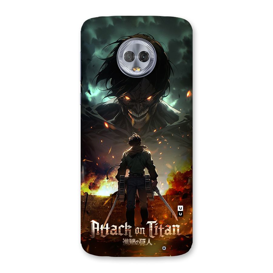Atack On Titan Back Case for Moto G6 Plus