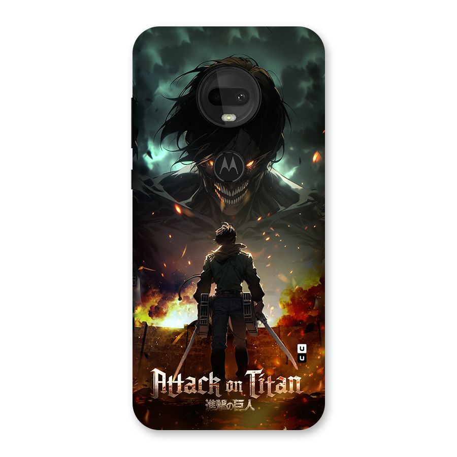 Atack On Titan Back Case for Moto G7