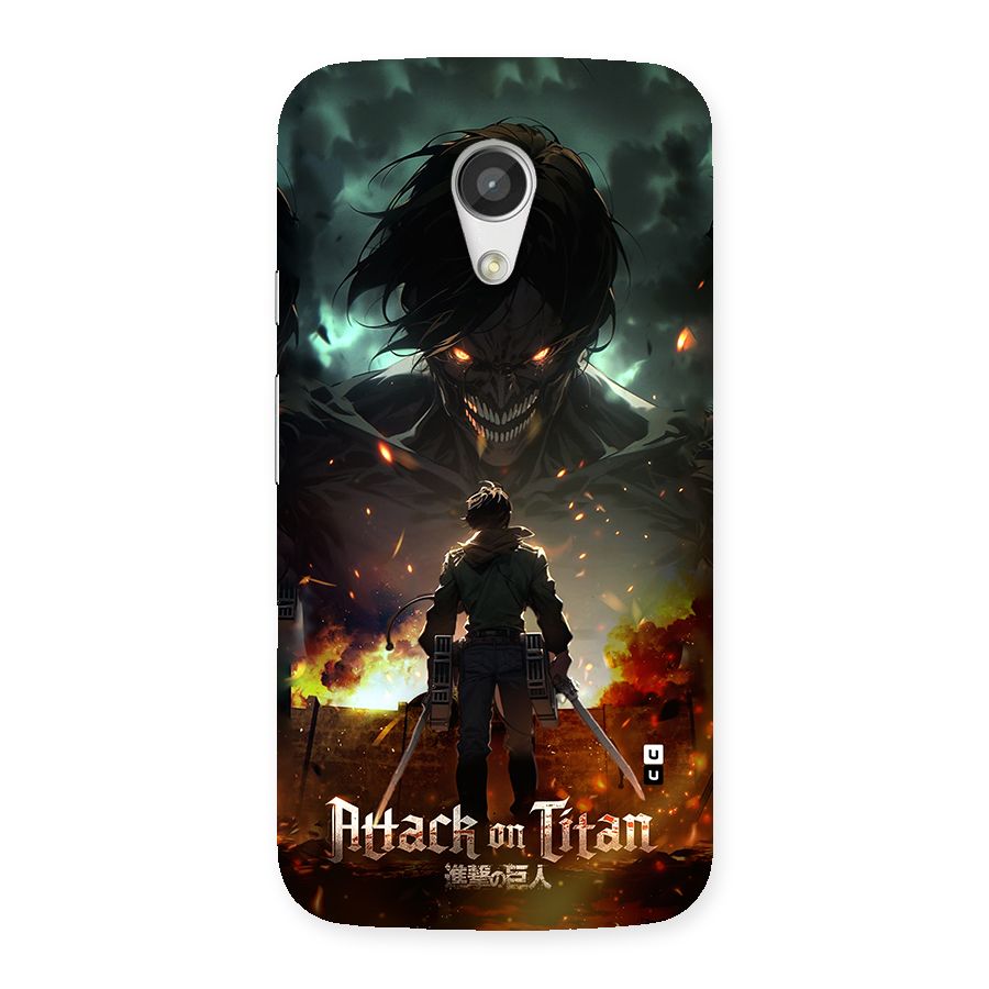 Atack On Titan Back Case for Moto G 2nd Gen