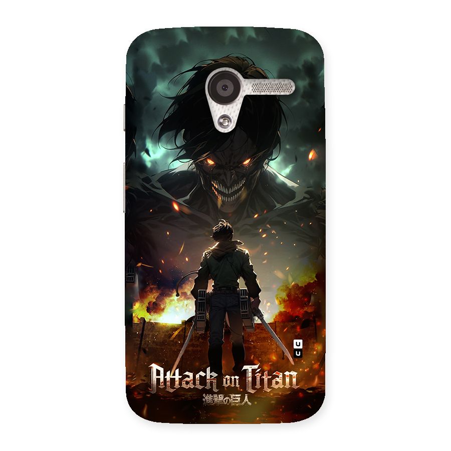 Atack On Titan Back Case for Moto X