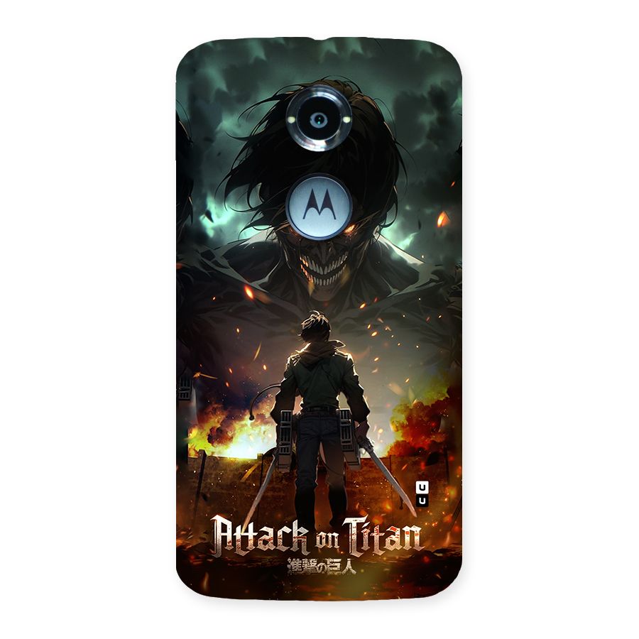 Atack On Titan Back Case for Moto X2