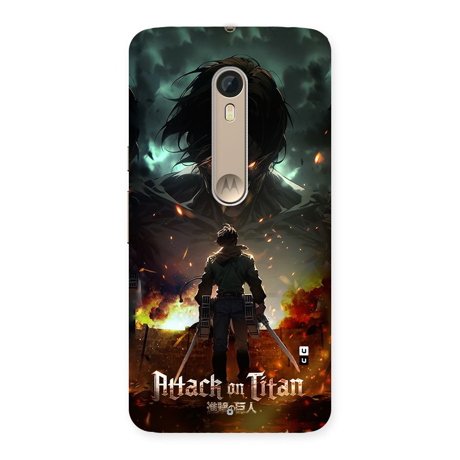 Atack On Titan Back Case for Moto X Style