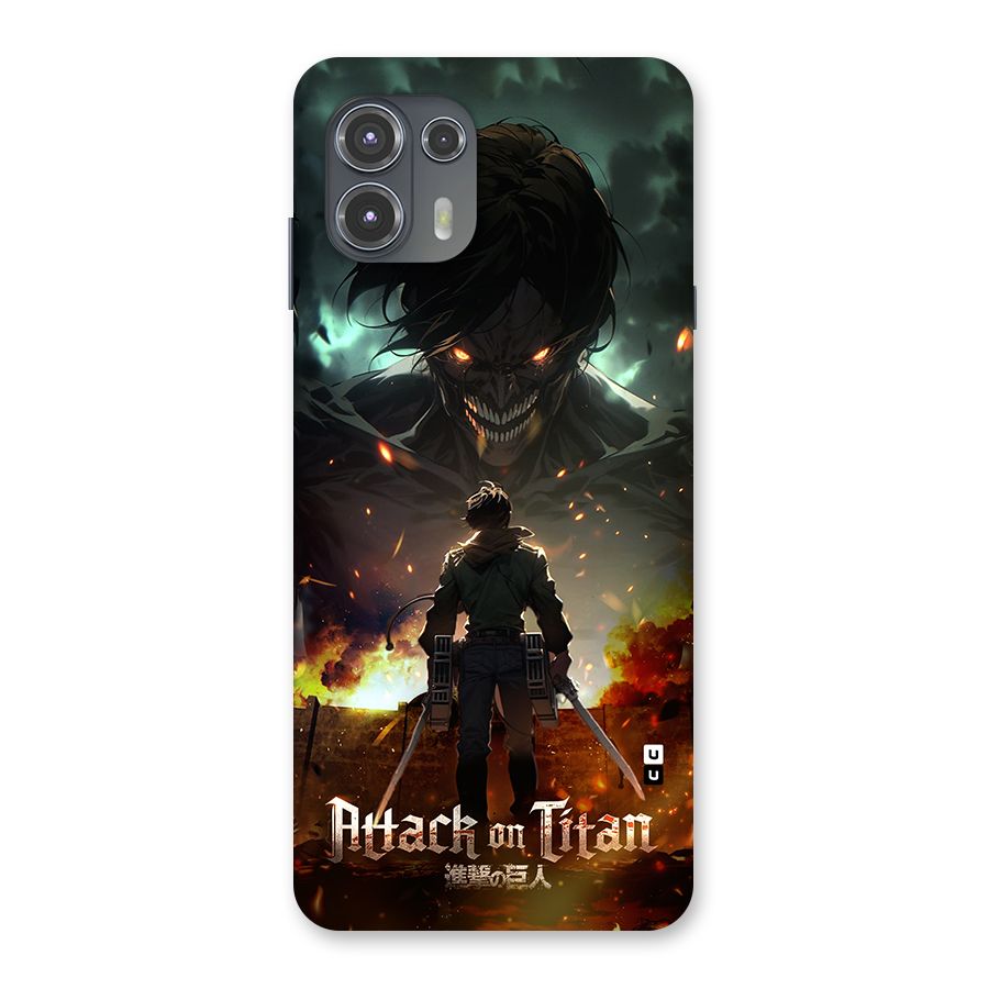 Atack On Titan Back Case for Motorola Edge 20 Fusion