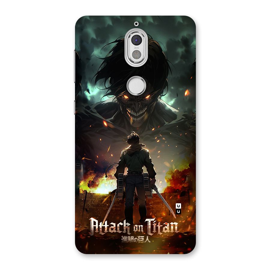 Atack On Titan Back Case for Nokia 7
