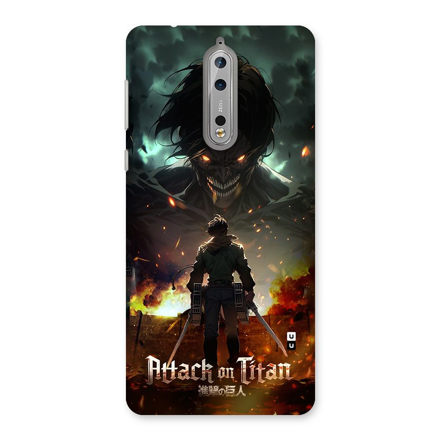 Atack On Titan Back Case for Nokia 8