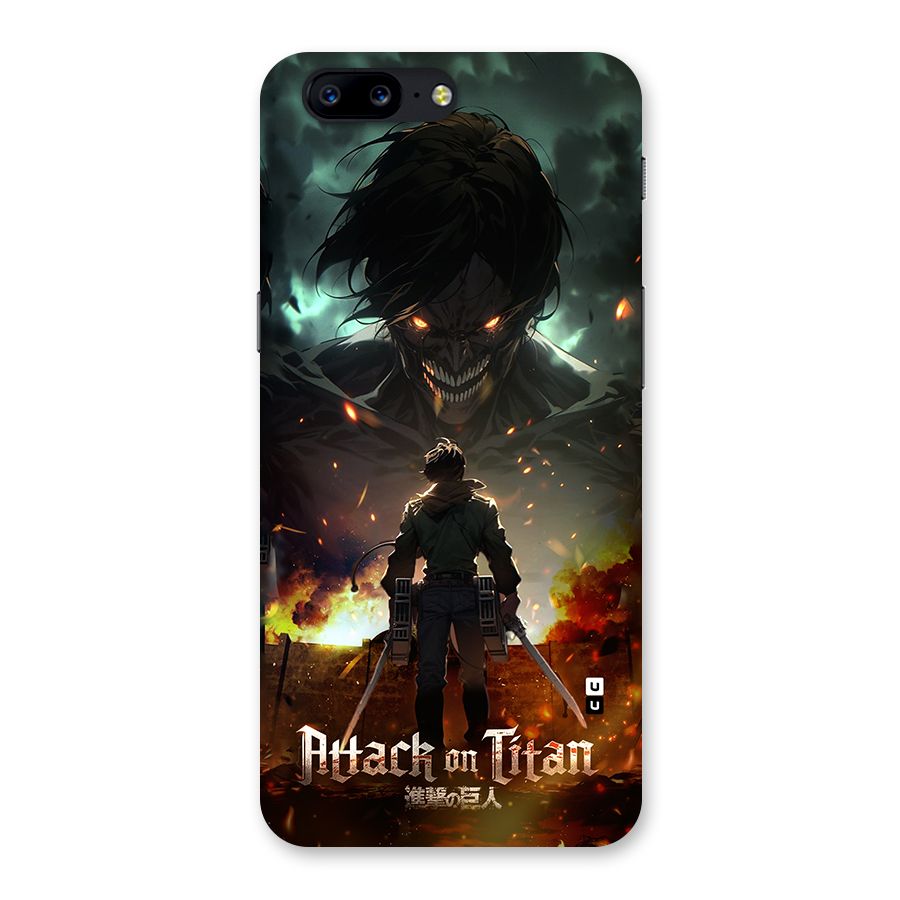 Atack On Titan Back Case for OnePlus 5
