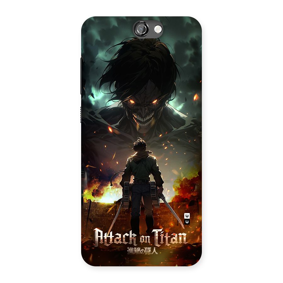 Atack On Titan Back Case for One A9