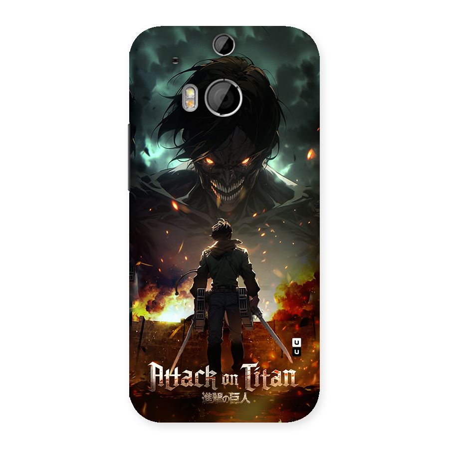 Atack On Titan Back Case for One M8