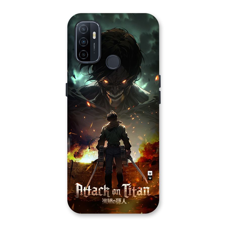 Atack On Titan Back Case for Oppo A53