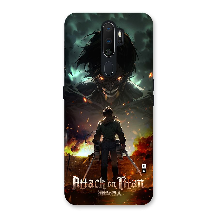 Atack On Titan Back Case for Oppo A5 (2020)