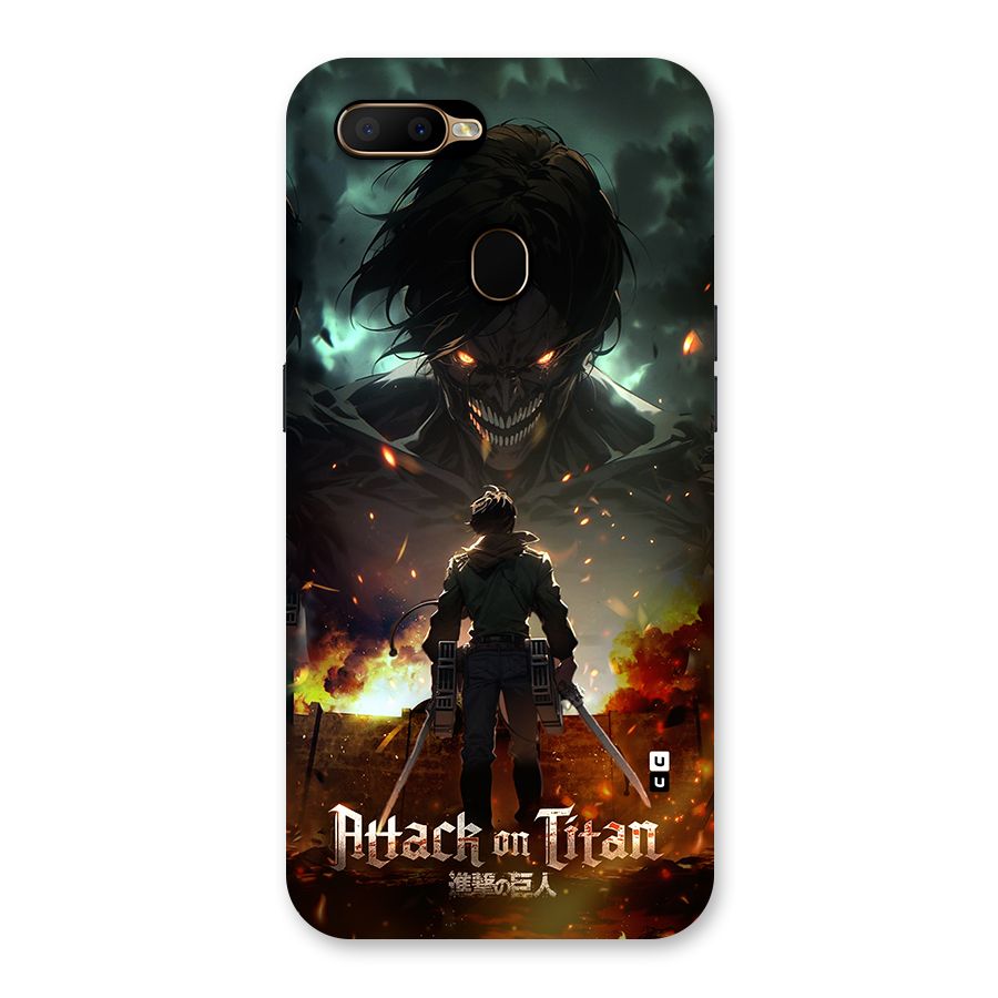 Atack On Titan Back Case for Oppo A5s