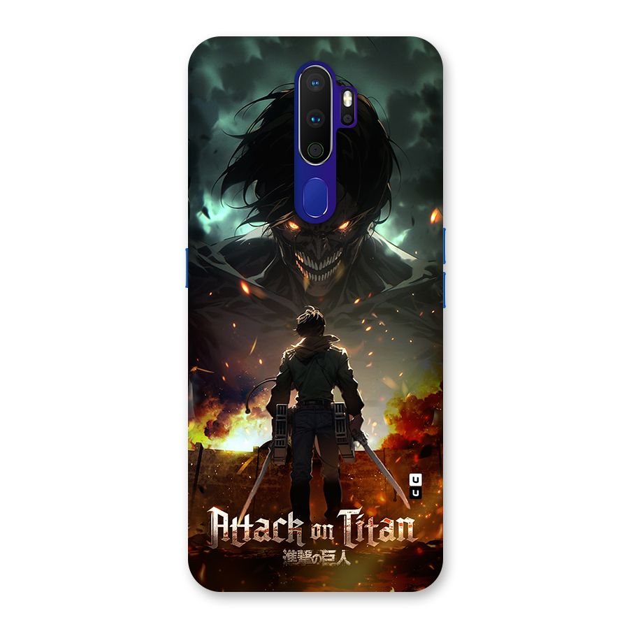 Atack On Titan Back Case for Oppo A9 (2020)