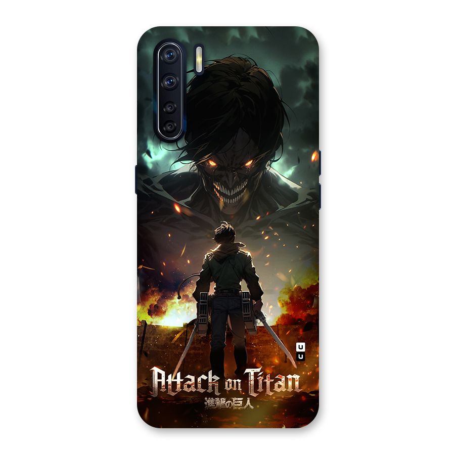 Atack On Titan Back Case for Oppo F15