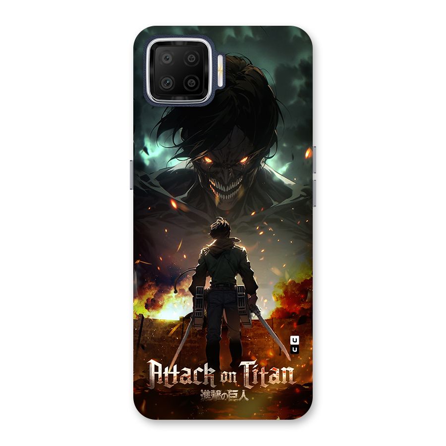Atack On Titan Back Case for Oppo F17