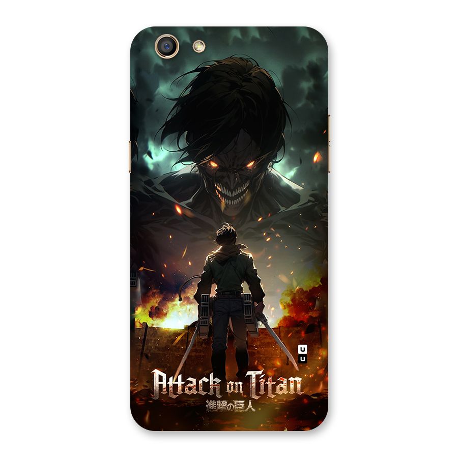 Atack On Titan Back Case for Oppo F3