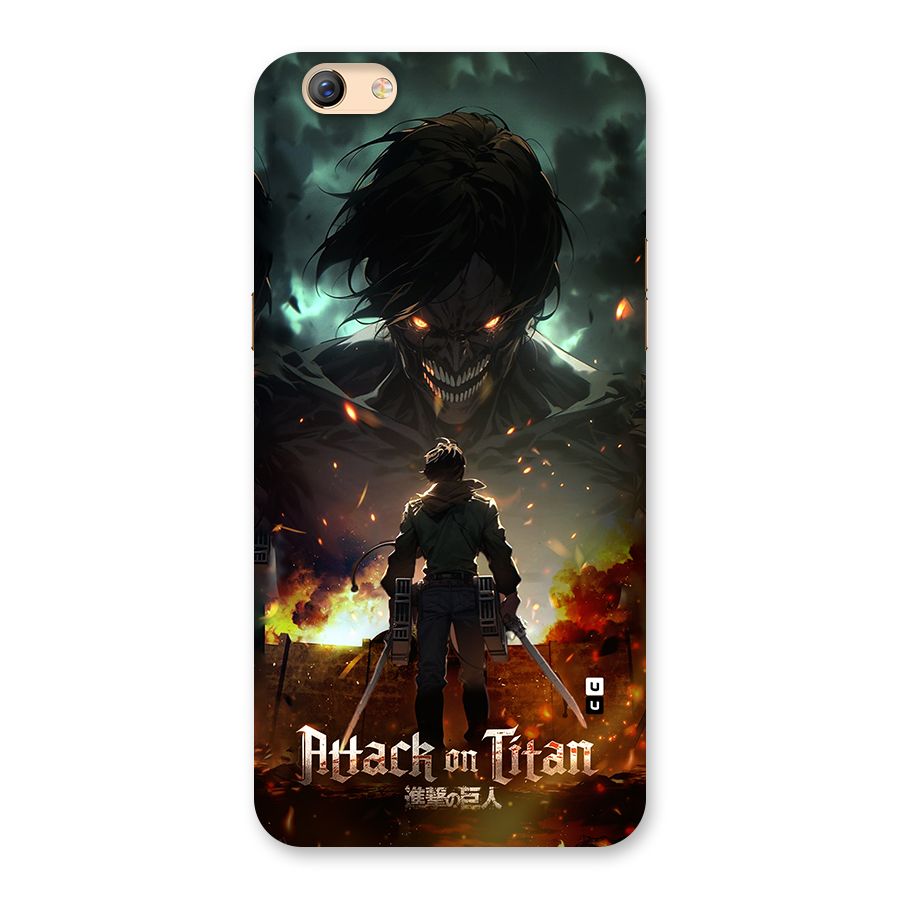 Atack On Titan Back Case for Oppo F3 Plus