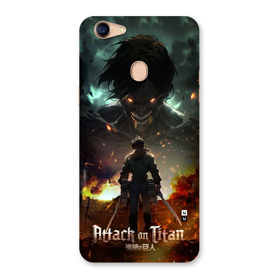 Atack On Titan Back Case for Oppo F5 Youth