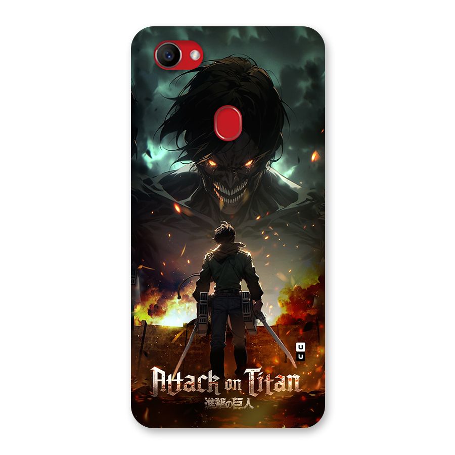 Atack On Titan Back Case for Oppo F7