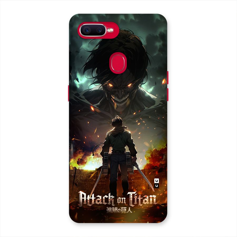 Atack On Titan Back Case for Oppo F9 Pro