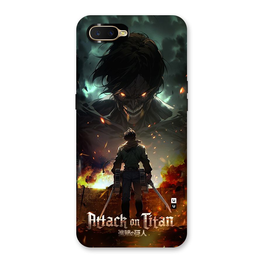 Atack On Titan Back Case for Oppo K1
