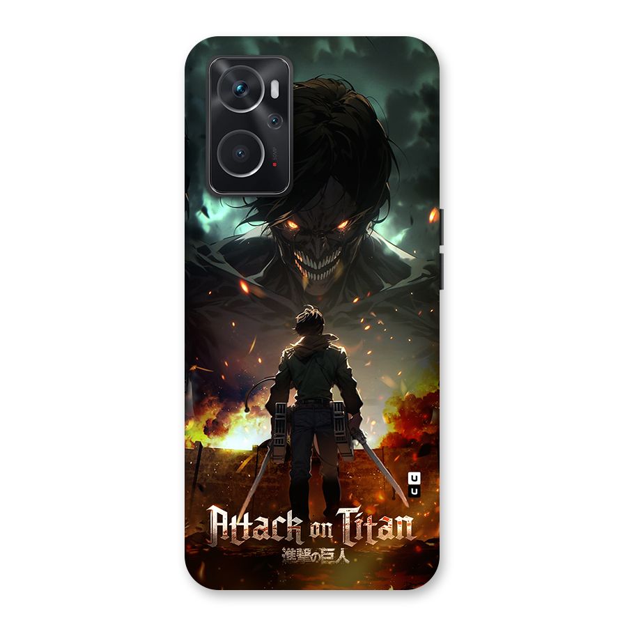 Atack On Titan Back Case for Oppo K10 4G