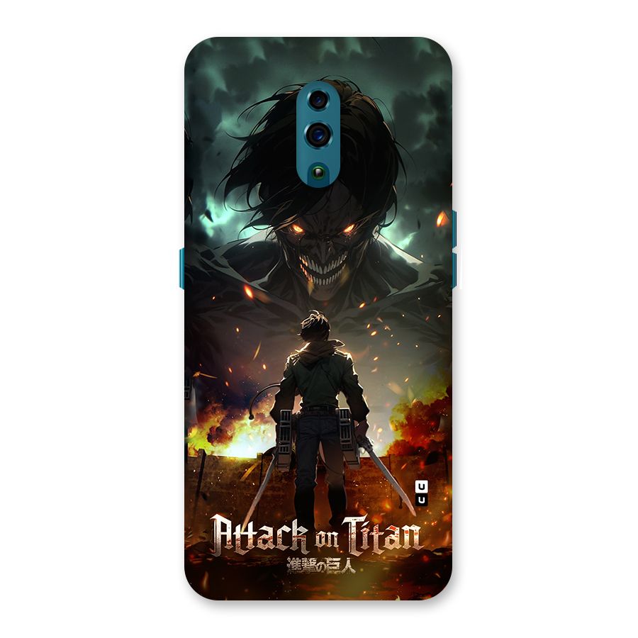 Atack On Titan Back Case for Oppo Reno