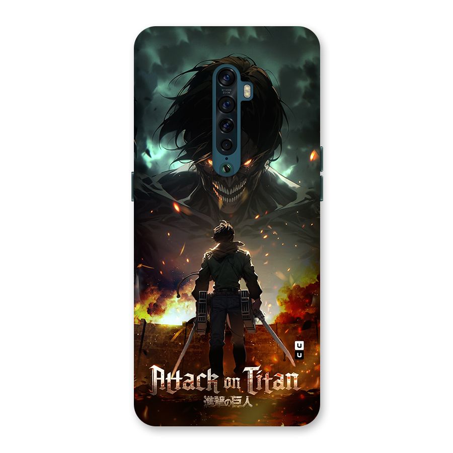 Atack On Titan Back Case for Oppo Reno2