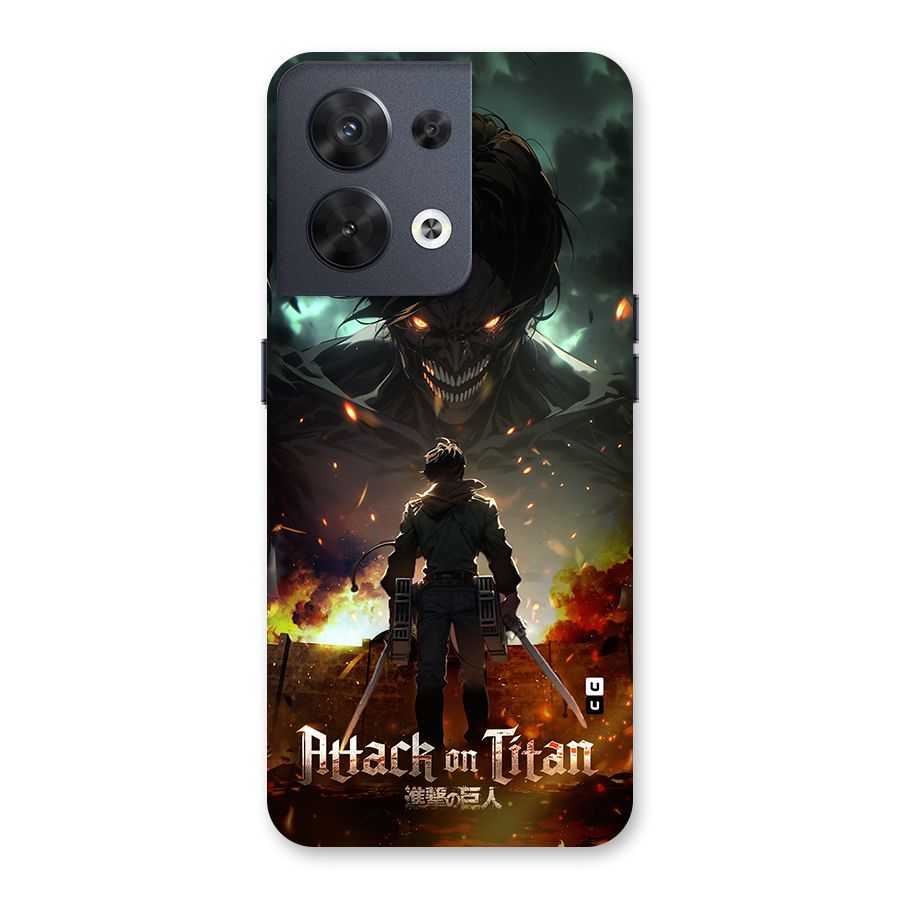 Atack On Titan Back Case for Oppo Reno8 5G
