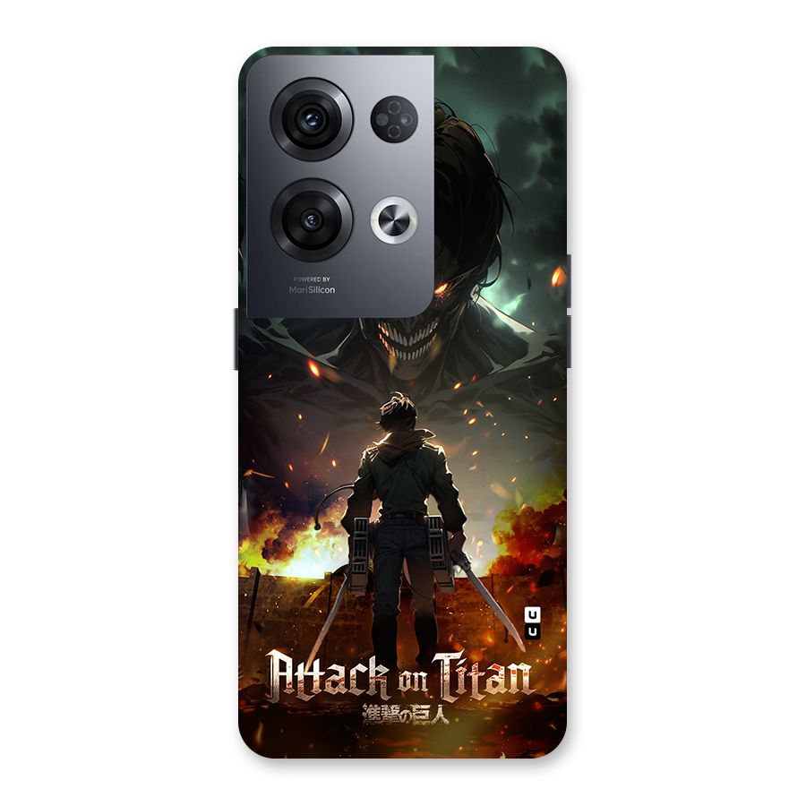 Atack On Titan Back Case for Oppo Reno8 Pro 5G