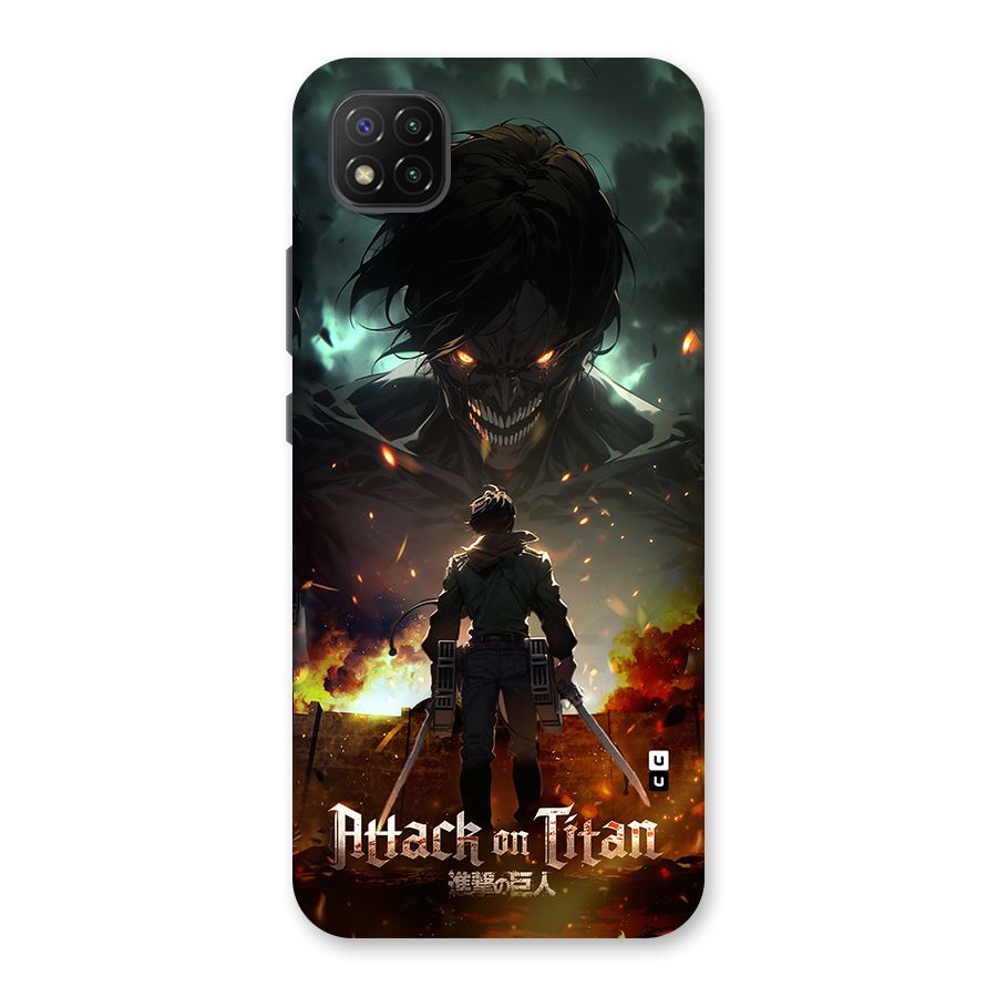 Atack On Titan Back Case for Poco C3