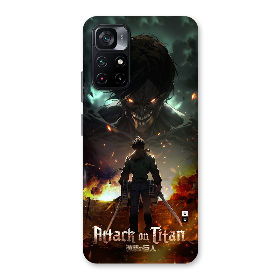 Atack On Titan Back Case for Poco M4 Pro 5G