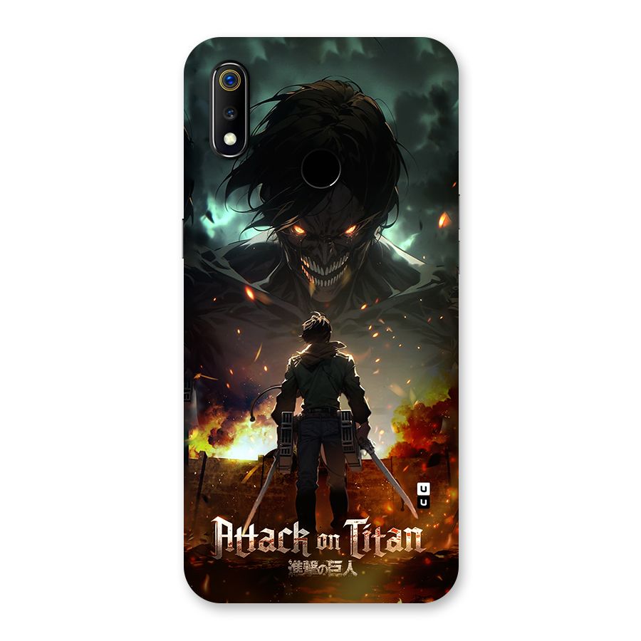 Atack On Titan Back Case for Realme 3