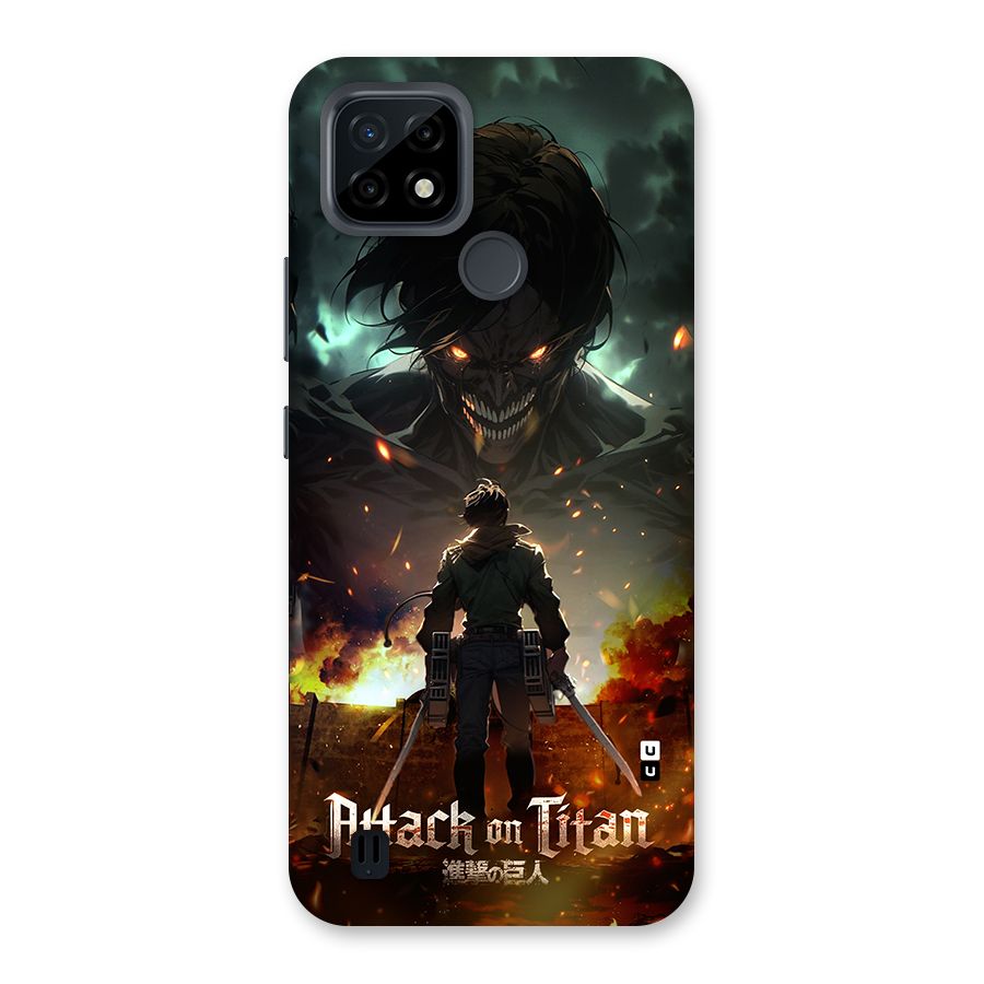 Atack On Titan Back Case for Realme C21