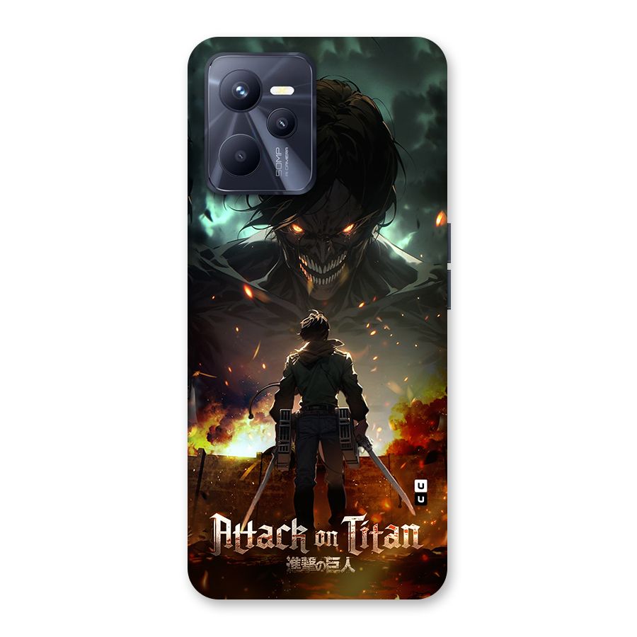 Atack On Titan Back Case for Realme C35