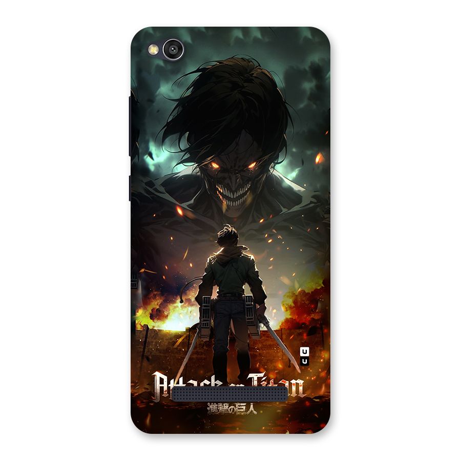 Atack On Titan Back Case for Redmi 4A